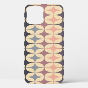 Retro Triangles Abstract Geometric Pattern iPhone 12 Case