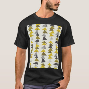 Retro Triangles: Varied Seamless Pattern. T-Shirt