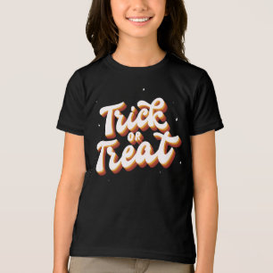 Retro Trick or Treat Tri-Blend Shirt