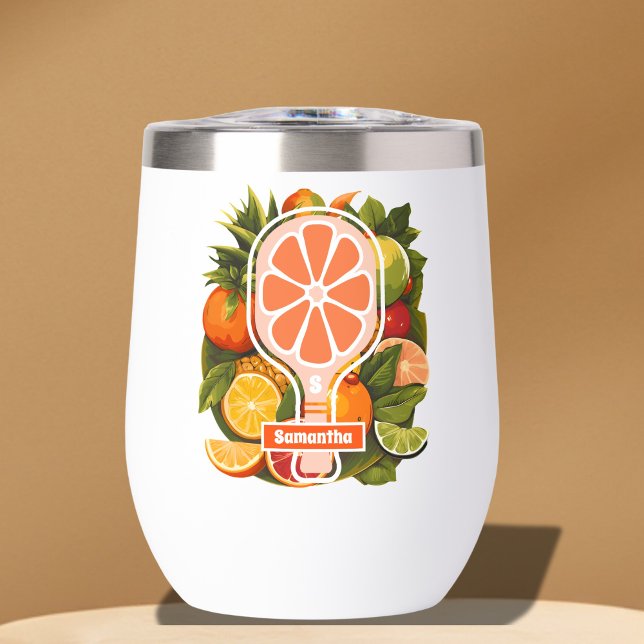 Retro Tropical Citrus Pickleball Bridal Shower (Creator Uploaded)