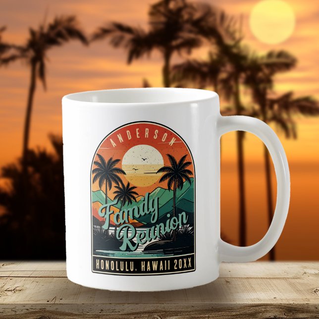 Retro Tropical Family Reunion ID1135 Coffee Mug (Creator Uploaded)