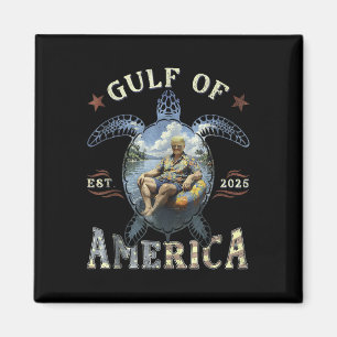 Retro Trump Merica 4th Of July 47th President Amer Magnet