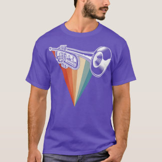 Retro Trumpet Jazz Music Trumpeter, trumpet player T-Shirt