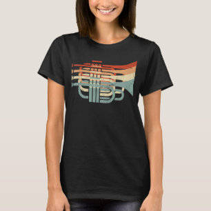 Retro Trumpet Jazz Music Trumpeter, trumpet player T-Shirt