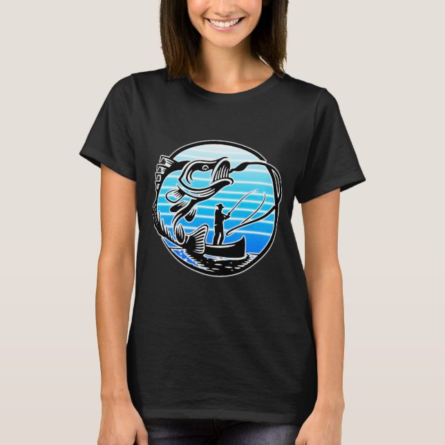 Retro tuna fishing T-Shirt (Front)