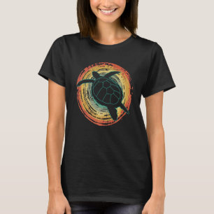 Retro Turtle Diver Shimmer Turtles 1 T-Shirt