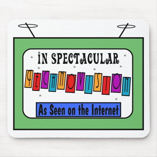 Retro TV Mousepad (Front)