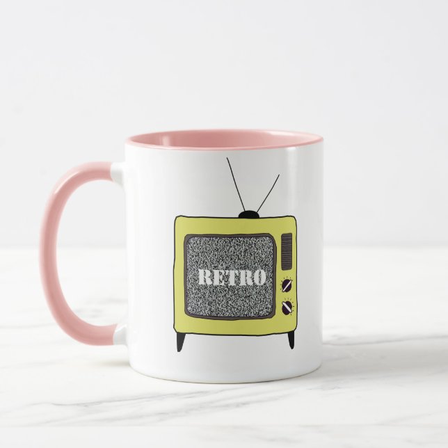 Retro TV Mug (Left)