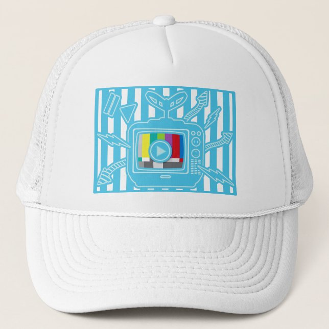 RETRO_TV TRUCKER HAT (Front)