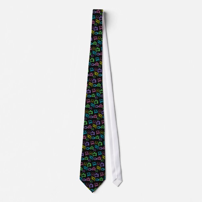 Retro TVs Tie (Front)