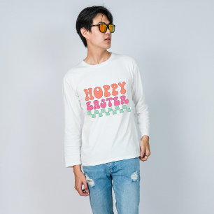 Retro typography Hoppy Easter T-Shirt