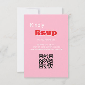 Retro Typography Response Card