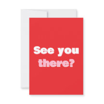 Retro Typography Response Card