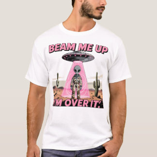 Retro UFO Alien T-Shirt