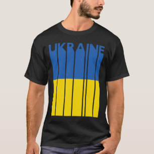 Retro Ukrainian Gift Souvenir vintage Ukraine Flag T-Shirt
