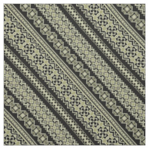 Retro ukrainian pattern fabric