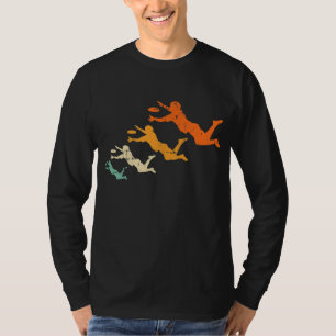 Retro Ultimate Frisbee Player Vintage Disc Ultimat T-Shirt