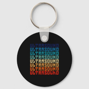 Retro Ultrasound Technologist  Key Ring