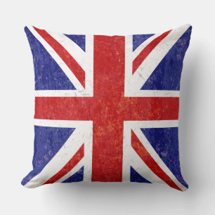 Retro Union Jack Flag Cushion