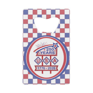 Retro USA 250th Anniversary Marquee Sign 1776-2026