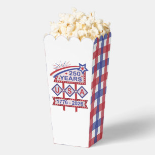 Retro USA 250th Anniversary Marquee Sign 1776-2026 Favour Box