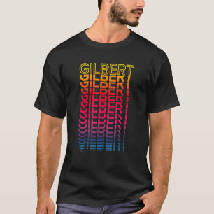 Retro Usa Colourful City Nostalgic Gilbert T-Shirt