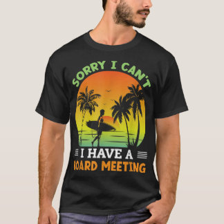 Retro Vacation Surfing Vintage Surfer  T-Shirt