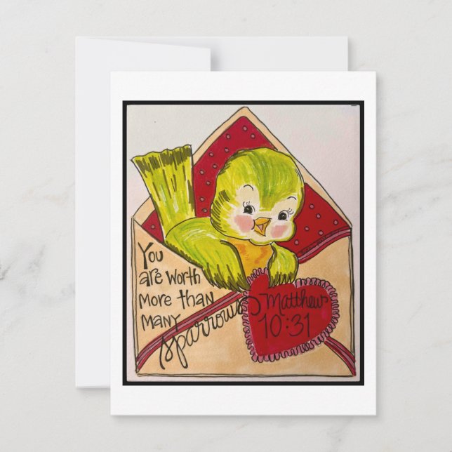 Retro Valentine Card (Front)