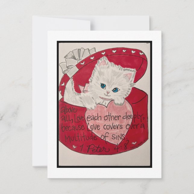 Retro Valentine Card (Front)