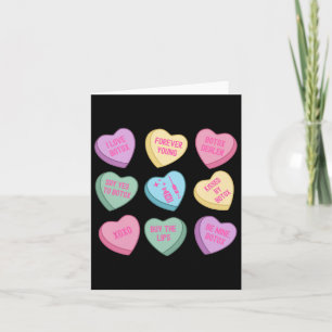 Retro Valentines Botox Hearts Candy Filler Dysport Card