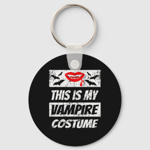 Retro Vampire Halloween Outfit Easy Halloween Drac Key Ring