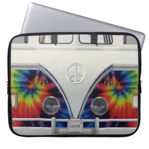 Retro Van Laptop Bag with “LOVE” License Plate