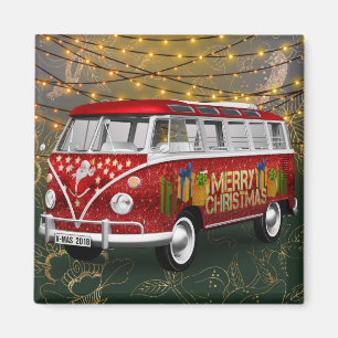 Retro Van Magnet