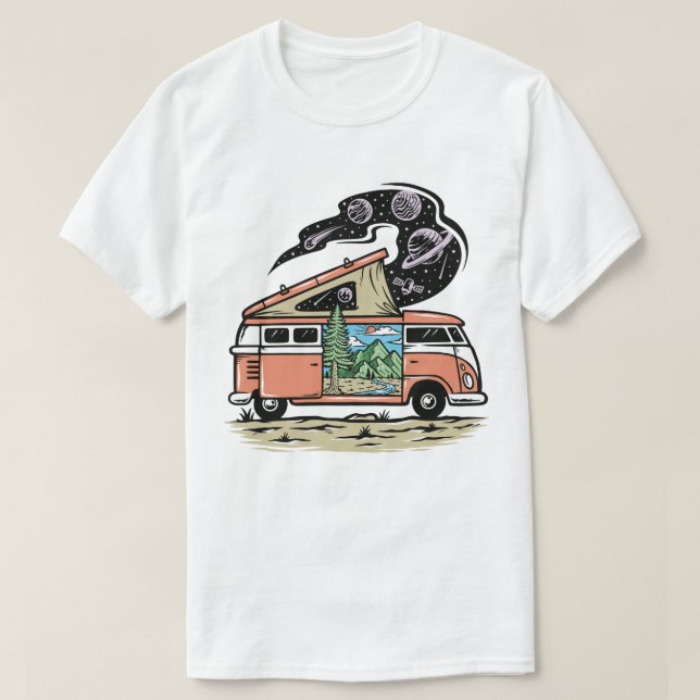 Retro Van T-Shirt (Design Front)