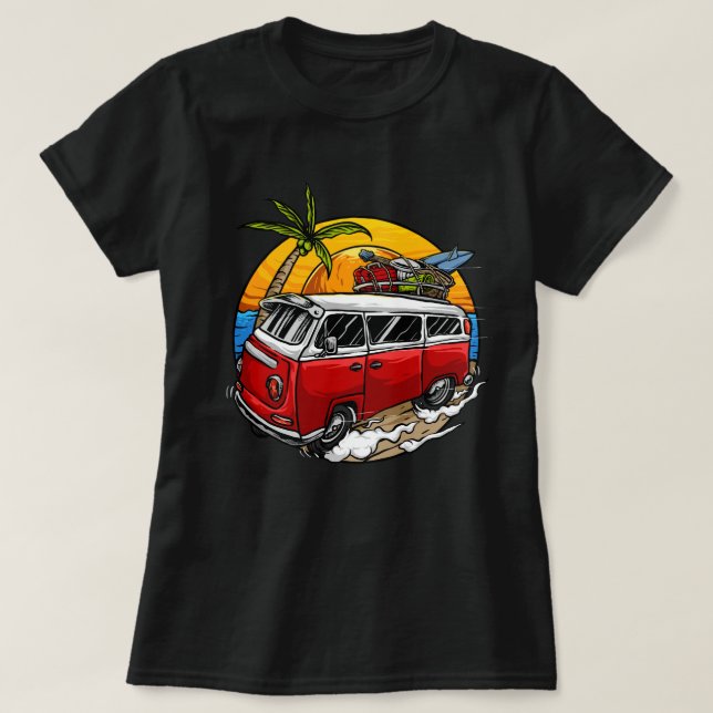 Retro Van T-Shirt (Design Front)