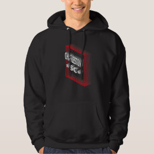 Retro Vaporwave Charleston South Carolina SC Hoodie
