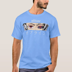 Retro Vaporwave Manga Otaku Japan Anime Offline De T-Shirt