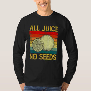 Retro Vasectomy All Juice No Seed 80s 90s Vintage T-Shirt