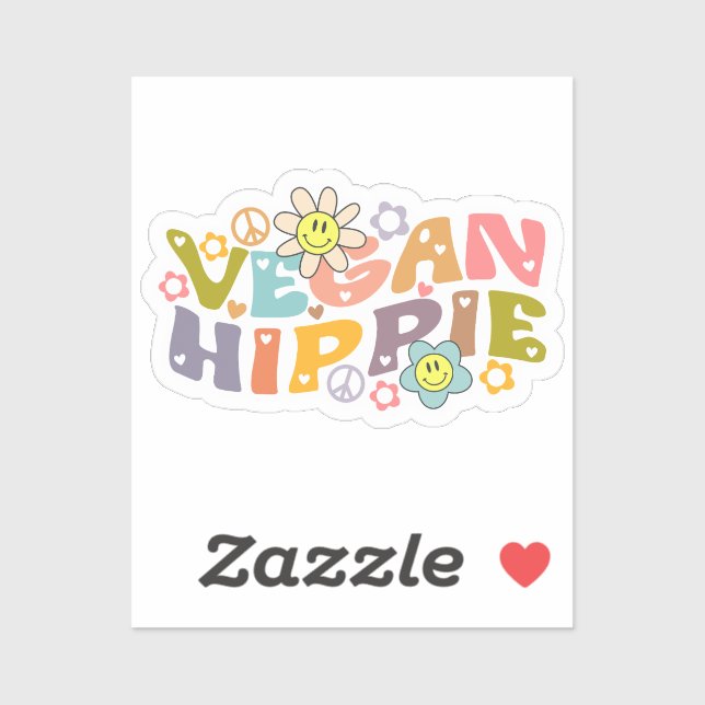 Retro Vegan Hippie Lifestyle (Sheet)