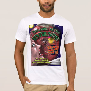 Retro Ventriloquist Sifi Movie Poster T-Shirt