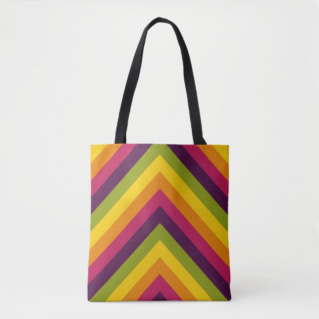 Retro Vibe Elevation Tote Bag (Front)