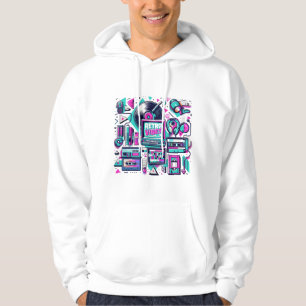 Retro Vibes 90s T-Shirt Hoodie