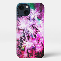 Retro Vibes Abstract Fluid Art 