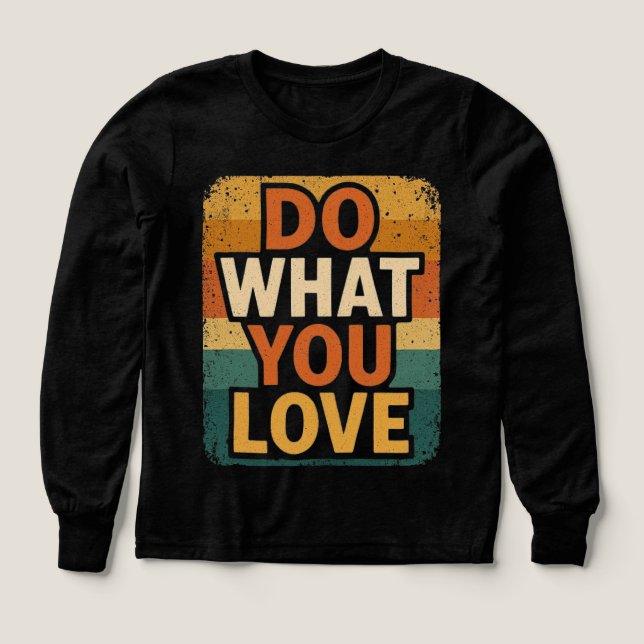 Retro Vibes – Do What You Love (Design Front)