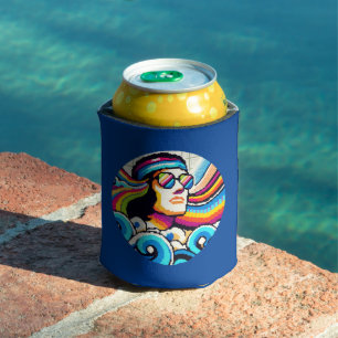 Retro Vibes: Groovy Hobbies in Pixel Art Can Cooler