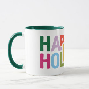 Retro Vibes Holiday Mug