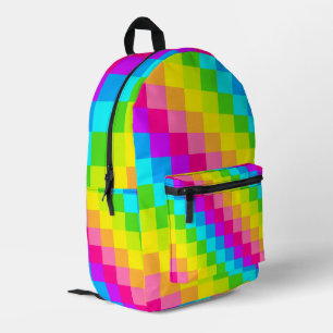 Retro Vibes, Modern Style Printed Backpack