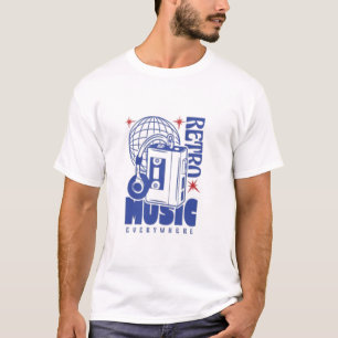 🎵 "Retro Vibes Only" T-Shirt