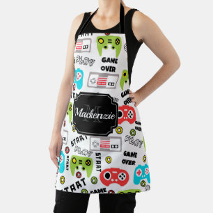 Retro Video Game Apron