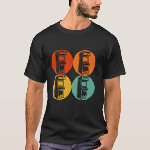 Retro Video Game cabinet Classic Gamer Arcade T-Shirt